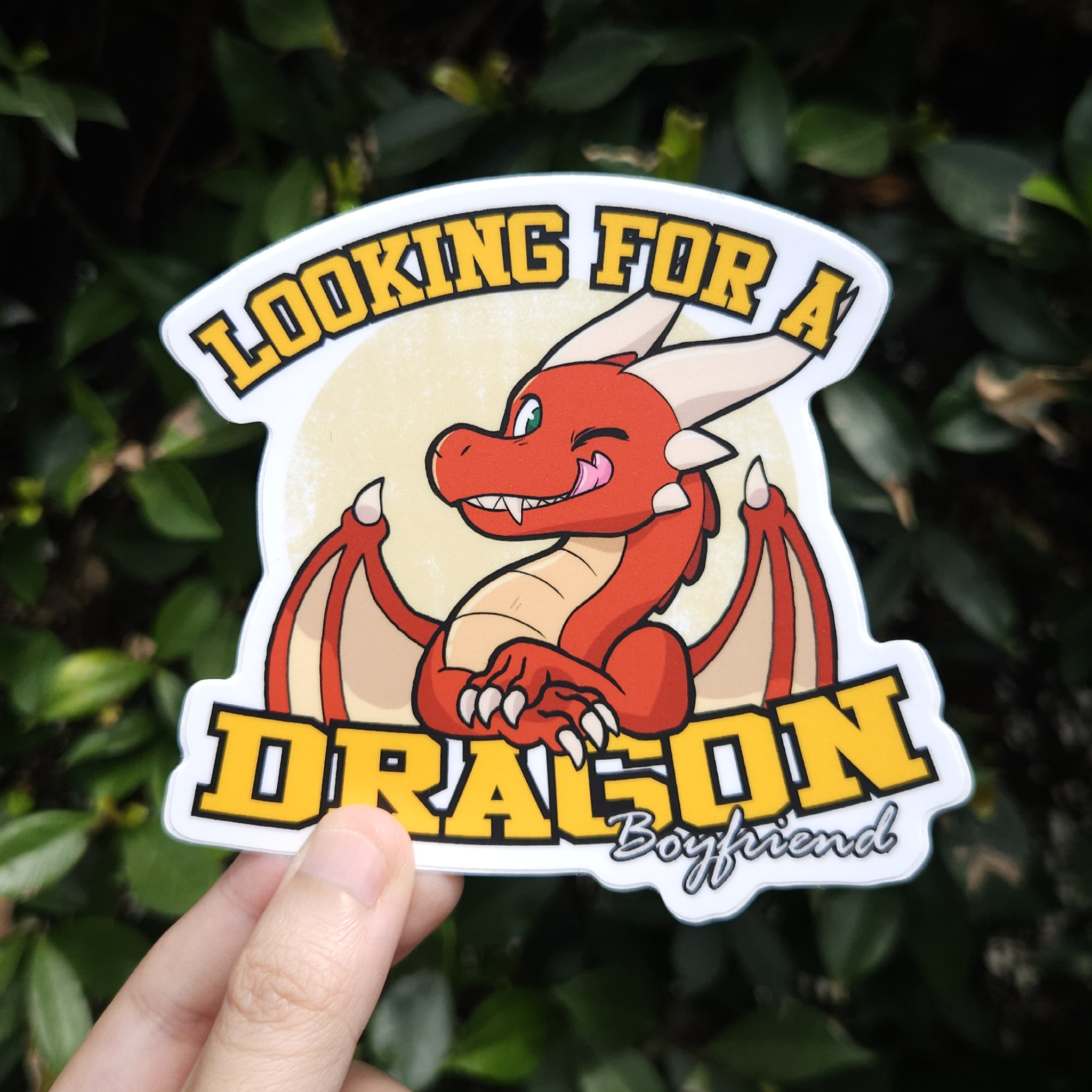 Looking for Dragon Sticker (All versions)