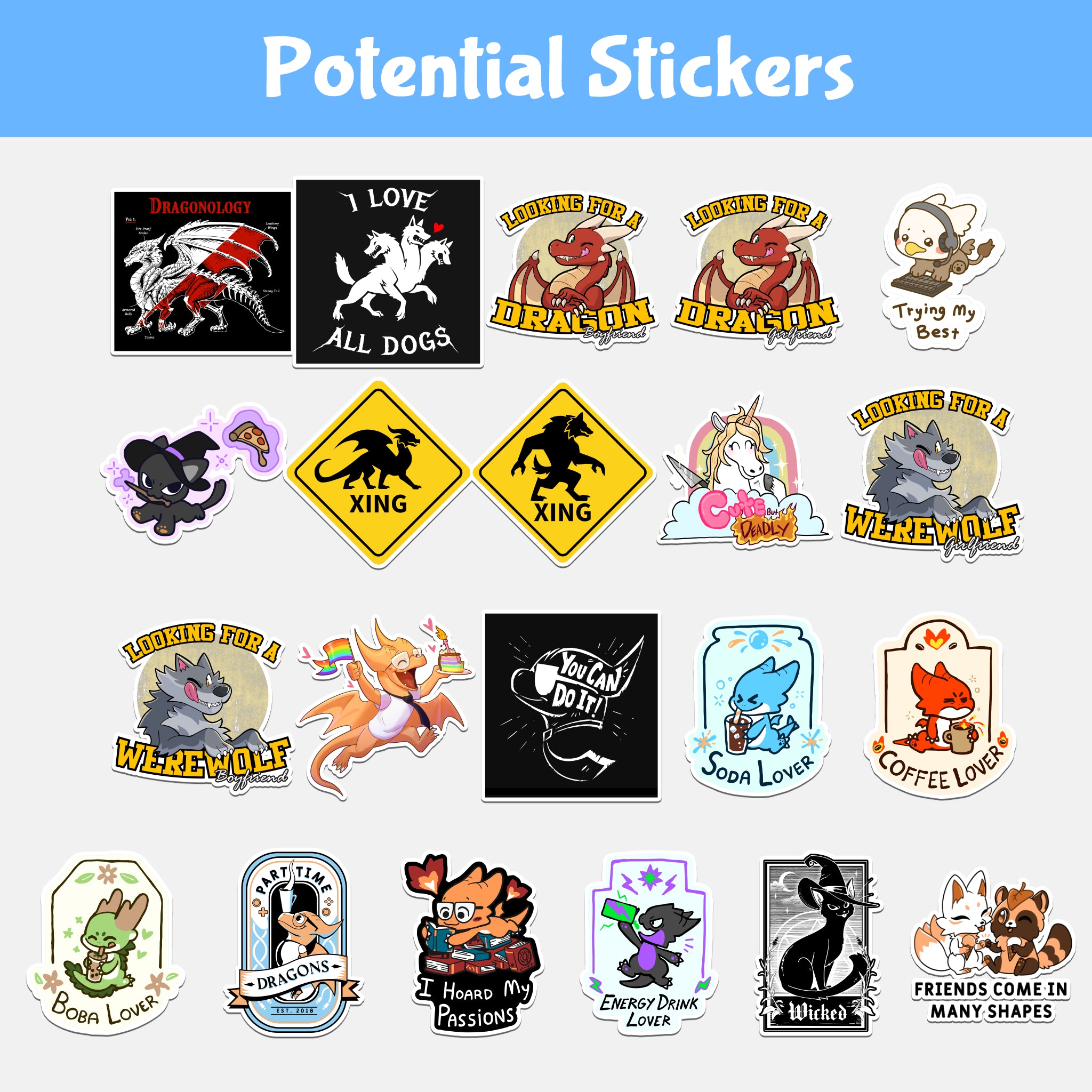 Mystery Sticker Pack