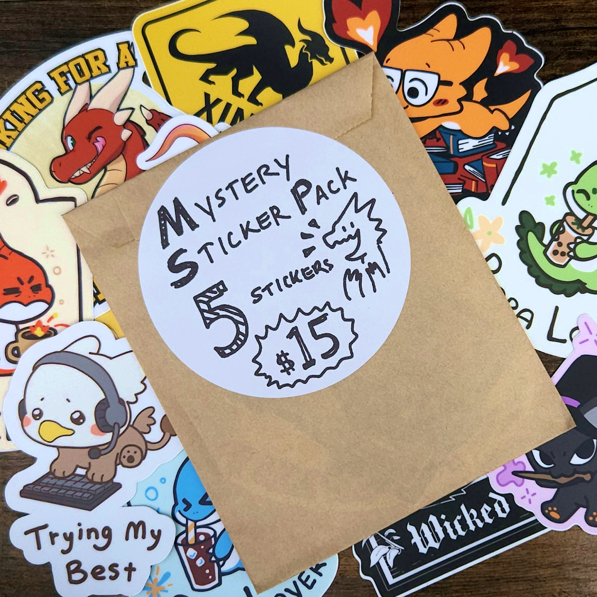 Mystery Sticker Pack