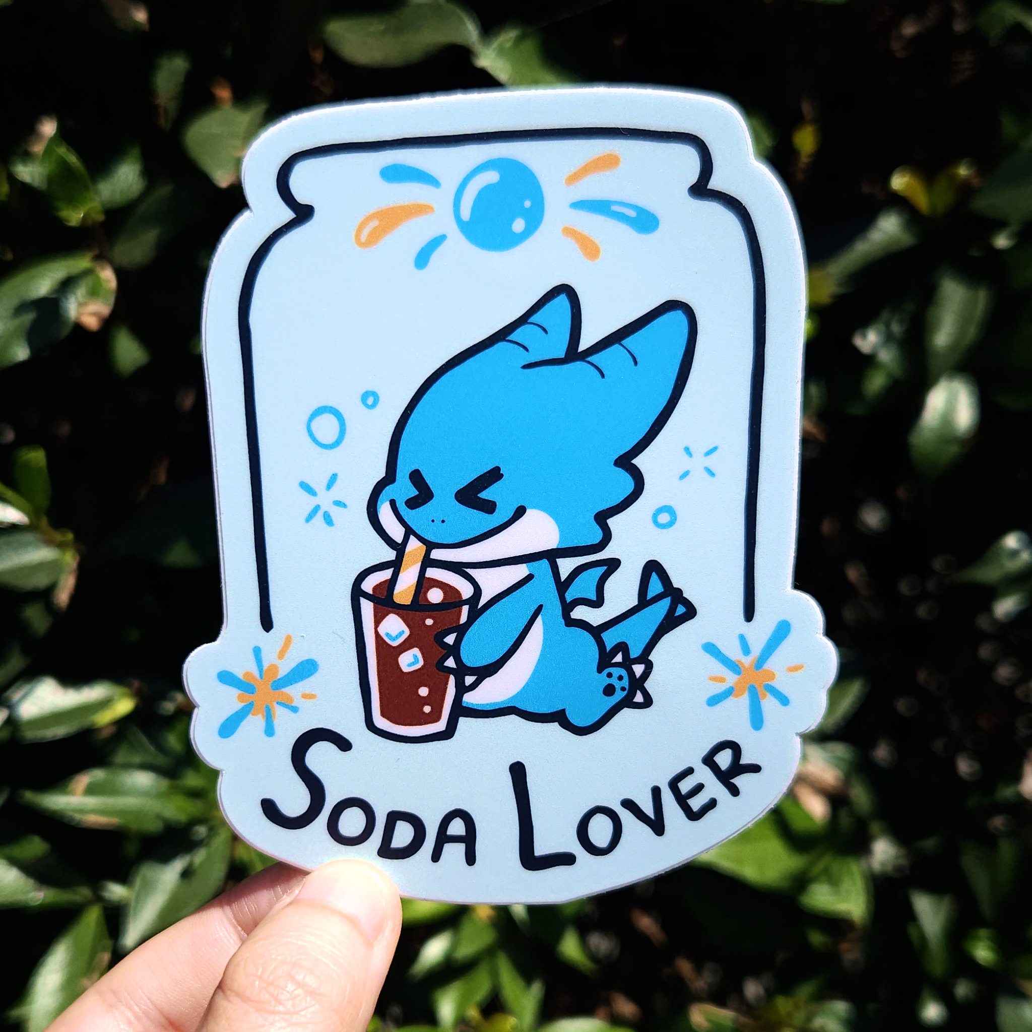 Soda Dragon Sticker