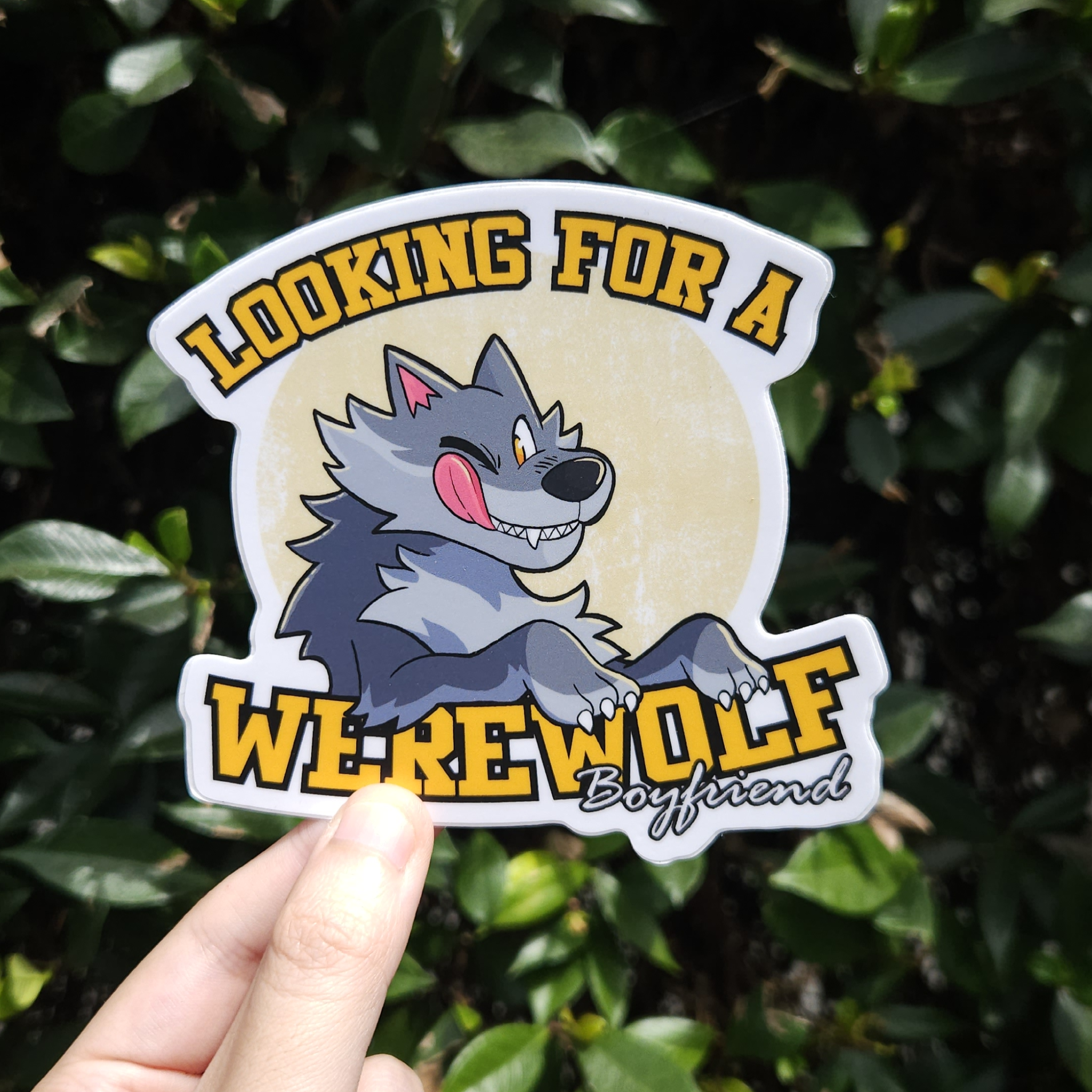 Looking for Werewolf Sticker (All Versions)