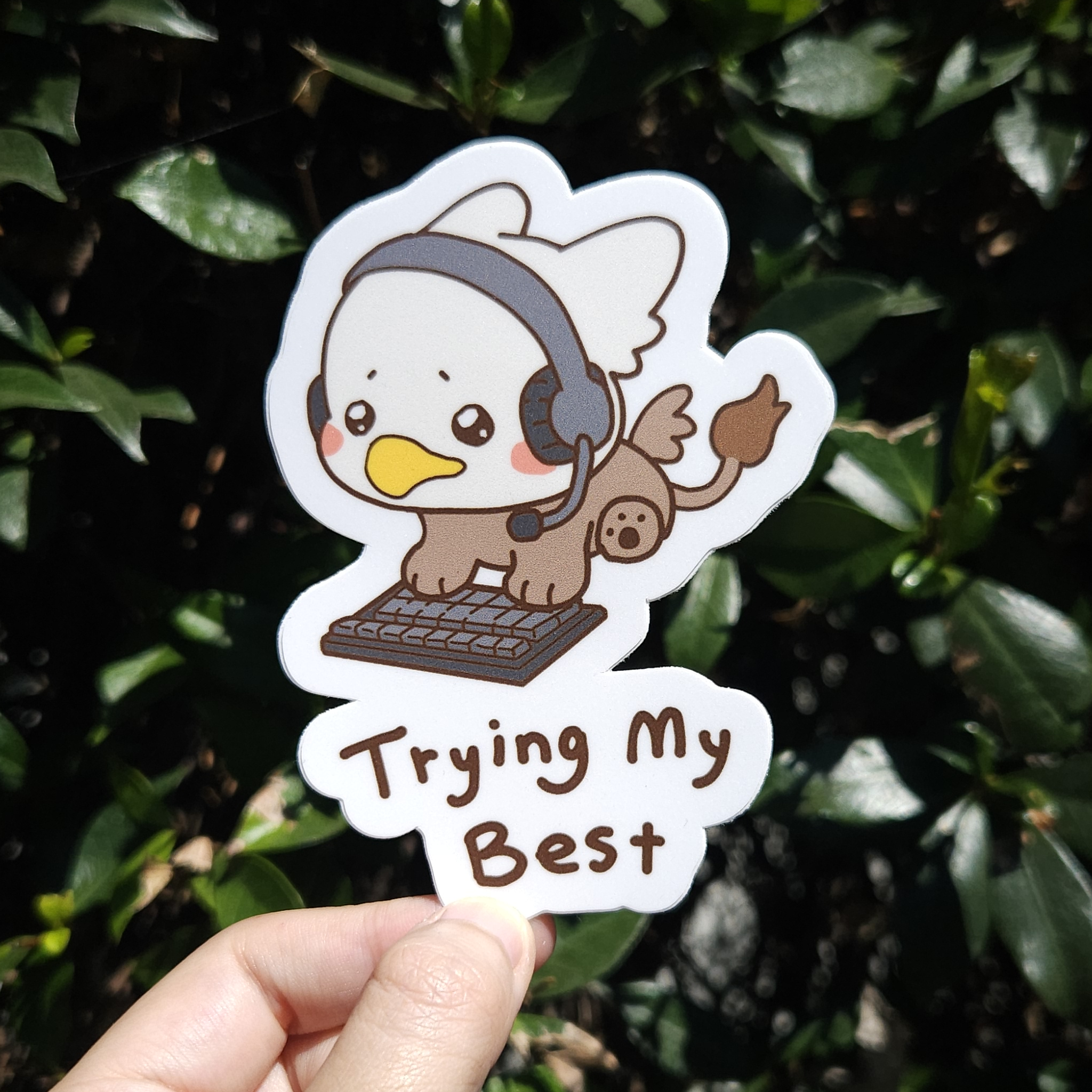 Gamer Griffin Sticker