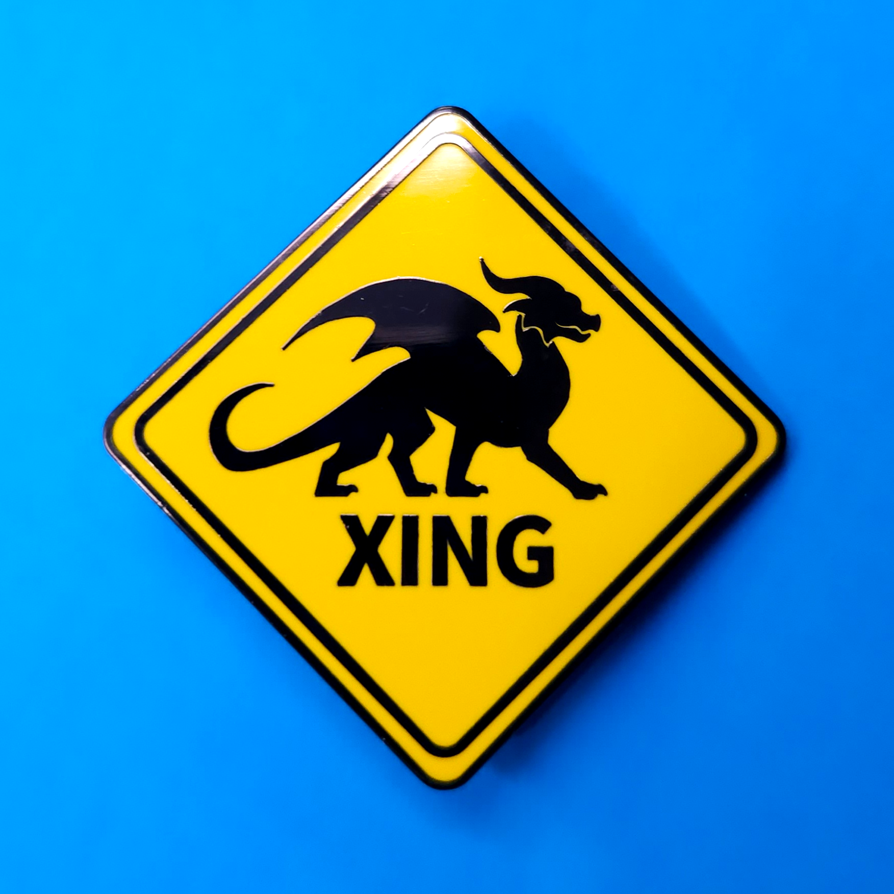 Dragon XING Enamel Pin