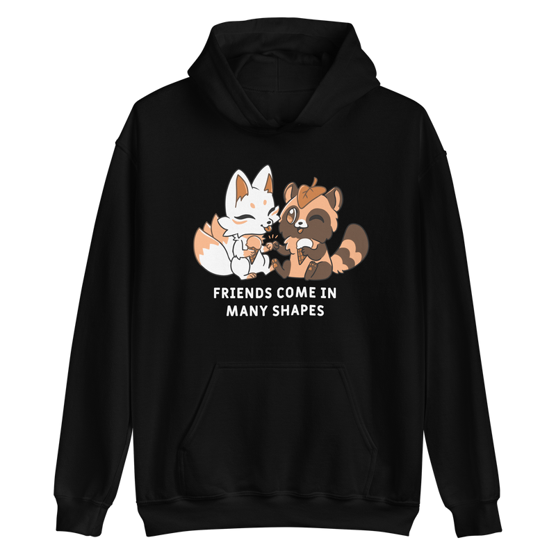 Friends Come In Many Shapes Hoodie