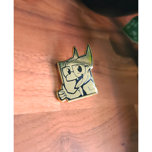 Dragon Enamel Pin - Golden Dev