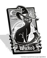 Cat Enamel Pin - Wicked Kitty