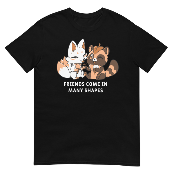 Friends Come In Many Shapes Shirt - Part Time Dragons