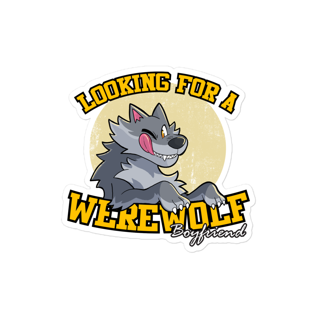 Looking for Werewolf Sticker (All Versions) – Part Time Dragons
