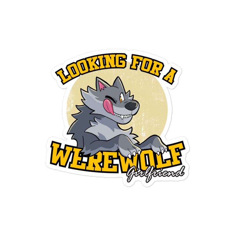 Looking for Werewolf Sticker (All Versions) - Part Time Dragons